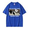 This Is My Spirit Animal Graphic T Shirt Funny Raccoon Trashed Panda Meme Tshirts Men Women Retro 100 Cotton Summer Tshirt