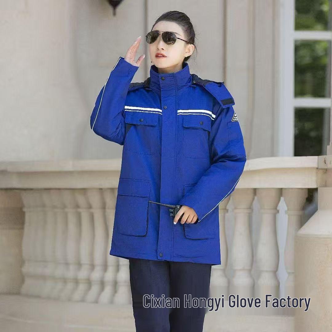 

Men s Winter Anti-static Cotton-padded Work Jacket, Removable and Thickened for Warmth and Labor Protection. 3XL