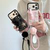 Star Denim Plush Bear Rabbit for iPhone17Promax Mobile Phone Case Apple 16 Short Rope 15/14
