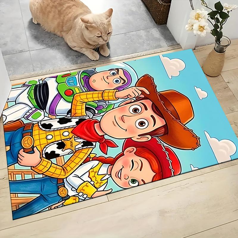 Toy Story Adventure Carpet Rug Soft Washable Antislip Home Living Room Sofa Mats Personalized Christmas Rug