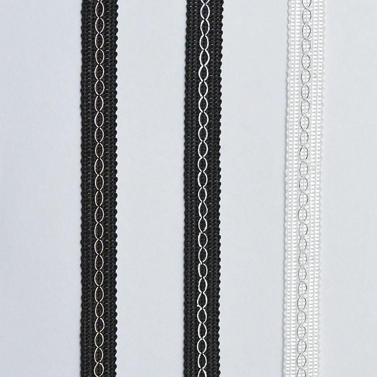 5 meters/16.4ft each pack 1.1cm wide Vintage Cream Wave Braided Lace Trim Decorative Woven Fabric Ribbon for Gowns Costume Sewing DIY Craft Supplies