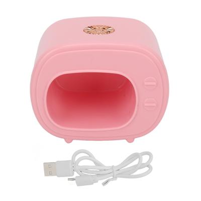 Mini UV LED Tırnak Lambaları Hızlı Kurutma 4 Lamba Boncuğu Yumuşak Aydınlatma Taşınabilir Jel Oje Kurutma Lambası
