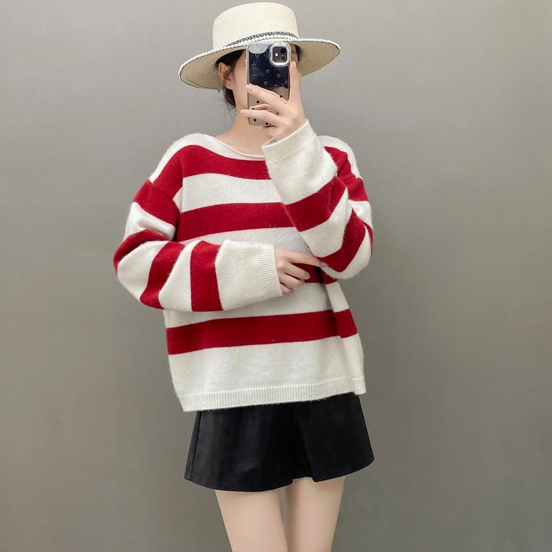 Qinghe 100% Pure Cashmere Women's Sweater - Ultra Soft Luxury Winter Pullover