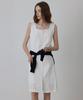 Kwinseulaebis Pure Cotton Lace-Trimmed Eyelet Midi Dress