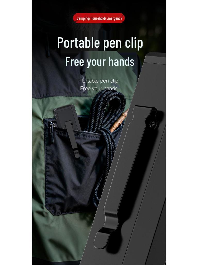 Rechargeable Mini Flashlight: Multifunctional Tent & Emergency Light for Camping & Home