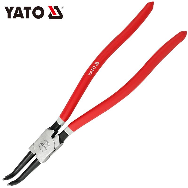 YATO 13-inch Bent Nose Internal Snap Ring Pliers
