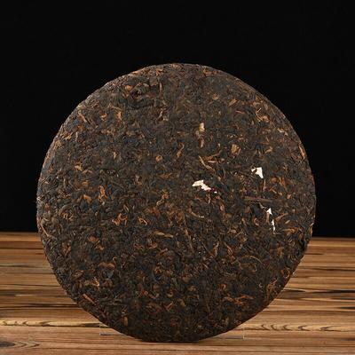 Yunnan Pu'er Tea Jingmai Golden Bud Pu'er Ripe Tea 357g Pu'er Tea Cake