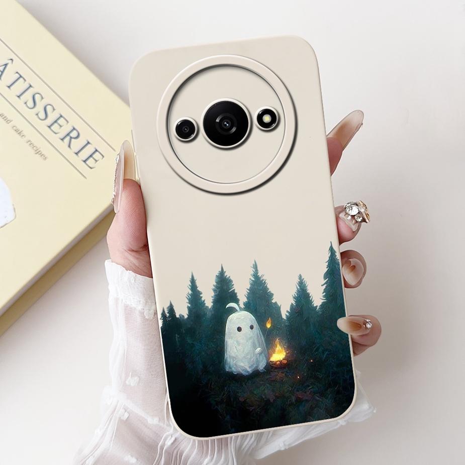 For Xiaomi Redmi A3 Case Luxury Candy Painted Cover Shockproof Phone Cases For Xiaomi Redmi A3 RedmiA3 Soft Fundas 6.71'' Bumper