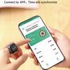 Plastik Smart Zikr Ring Tasbih Zähler Digitaler Zähler Für Muslime 5 Gebetszeit Vibrationserinnerung Bluetooth