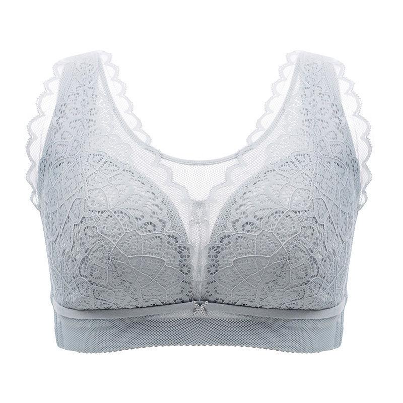 Large Size Lingerie for Women Anti Sagging Thin Bra Strapless and Anti Light Out Bra