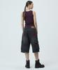 MAHAGRID Bermuda Cargo Denim Short Black(Mg2Gmmd113A)