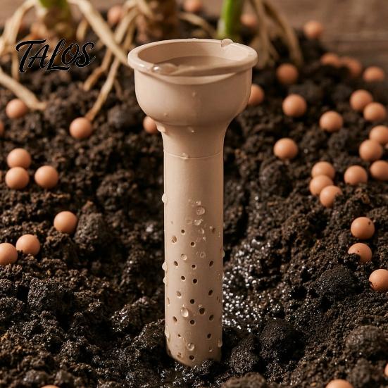 Kompakte Pflanzenbewässerungssysteme 4 Stück Trichter, Poröse Bewässerung Kunststoff Hausgarten Zubehör für Pflanzen Trichter Innen Außen Topfgarten