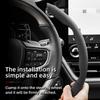 Suitable for Lexus Anti-Slip Buckle Segmented Suede Steering Wheel Cover Suitable for Is250 Ct200H Is350 Es300H Rc Is300H Rx Rx450H