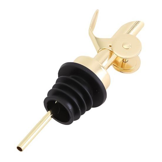 Automatic Wine Pourer Self-Sealing Stainless Steel Spout with Flow Control Drip-Free Liquor Dispenser for Bottles
