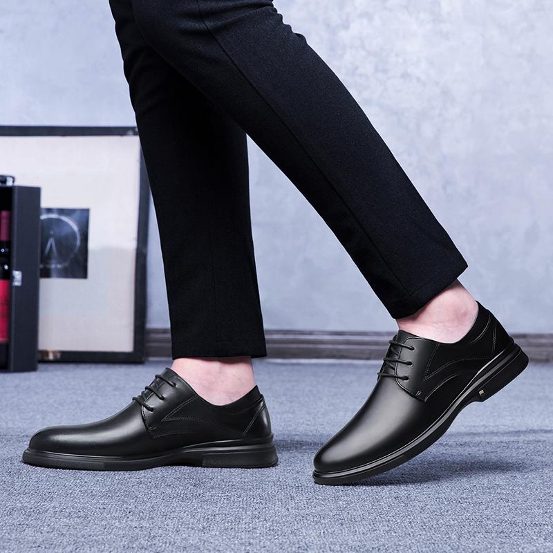 2024 klasické business pánské společenské boty móda elegantní formální svatební boty černé pánské slip on kancelářské boty Oxford pro muže