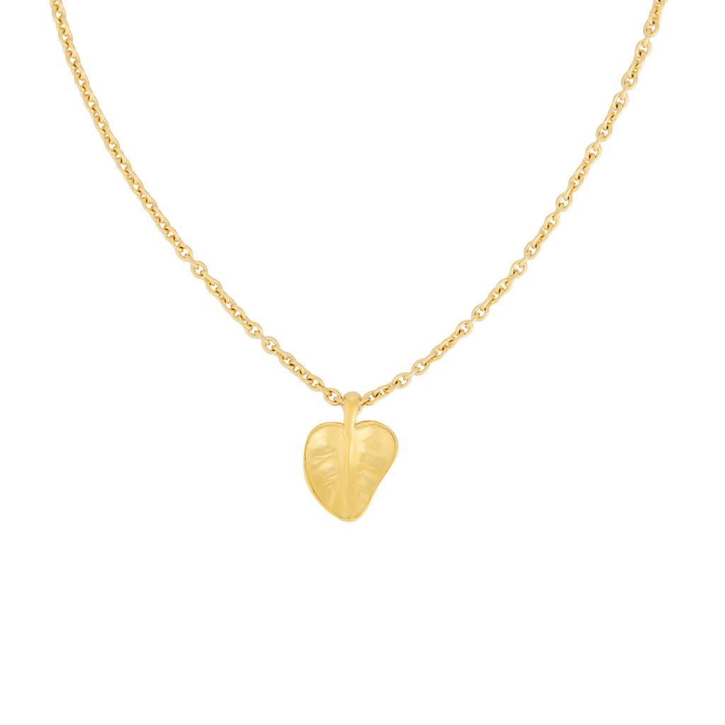 Chanel 25A Early Autumn Two-Tone Heart Necklace Unisex necklace Black ABF966B21091U1959