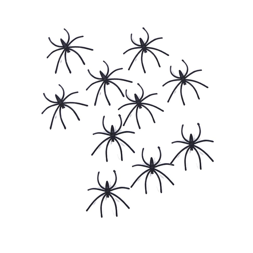 

Luminous Spider Web Stretchy Artificial Cobweb with Fake Spiders Outdoor Halloween Decorations Horror Haunted House Decor Props
