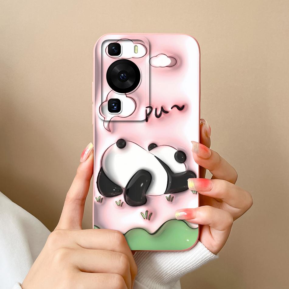 Für Huawei P60 Pro Art Handyhülle Süßes Design Weiche Flüssigsilikon-Rückabdeckung Für HuaweiP60 P 60 Anti-Drop Langlebiger Stoßfänger Funda