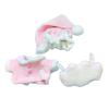 3 Pieces Plush Doll Nightwear Dress up Birthday Gifts Flexibility Decoration for Little Girls Hands
