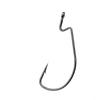 100pcs/bag Wide Gaps Offset Worm Fishing Hooks 38105 1/0-5/0 Jig Fishing Hooks Set Fishhook Bass for Fishing Lure