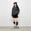 Qiusuiyiren Retro Jacquard Knit Sweater