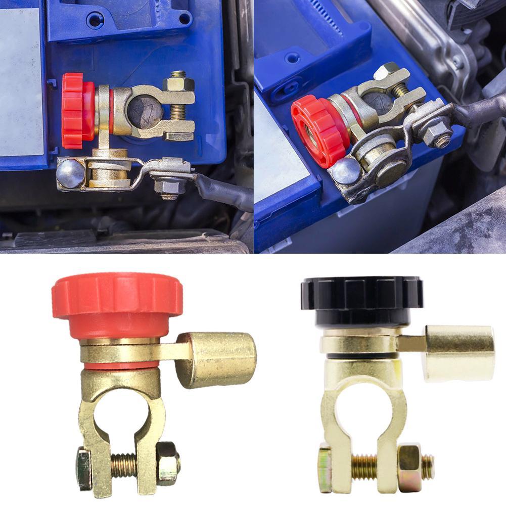 Car Battery Switch Car Battery Power Isolator Cut Off Kill Switch Isolator Switch Car Truck Vehicle Parts Accessories