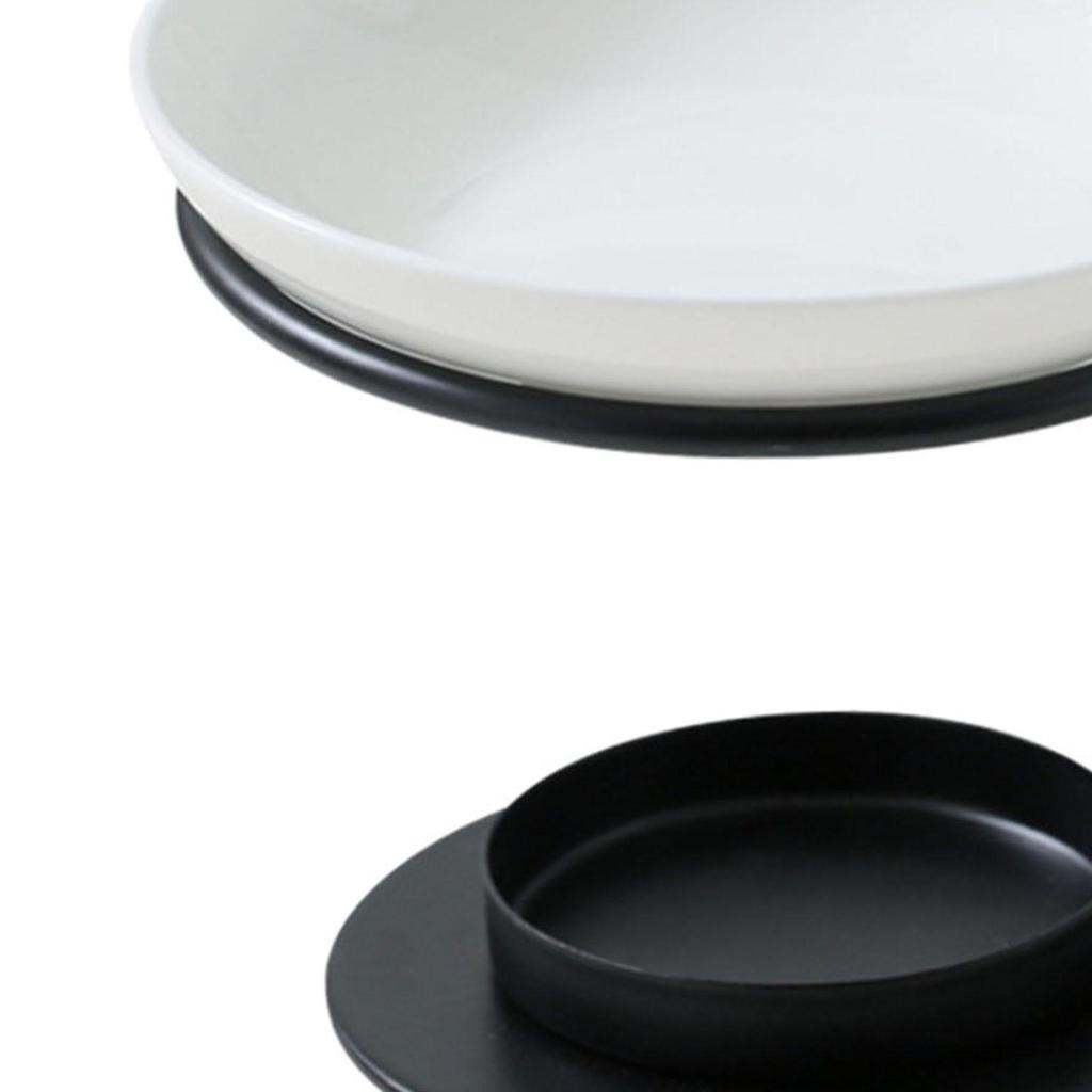 Essential Oil Burner Fragrance Warmer Aroma Detachable Tea Light Candle Holder for Bedroom