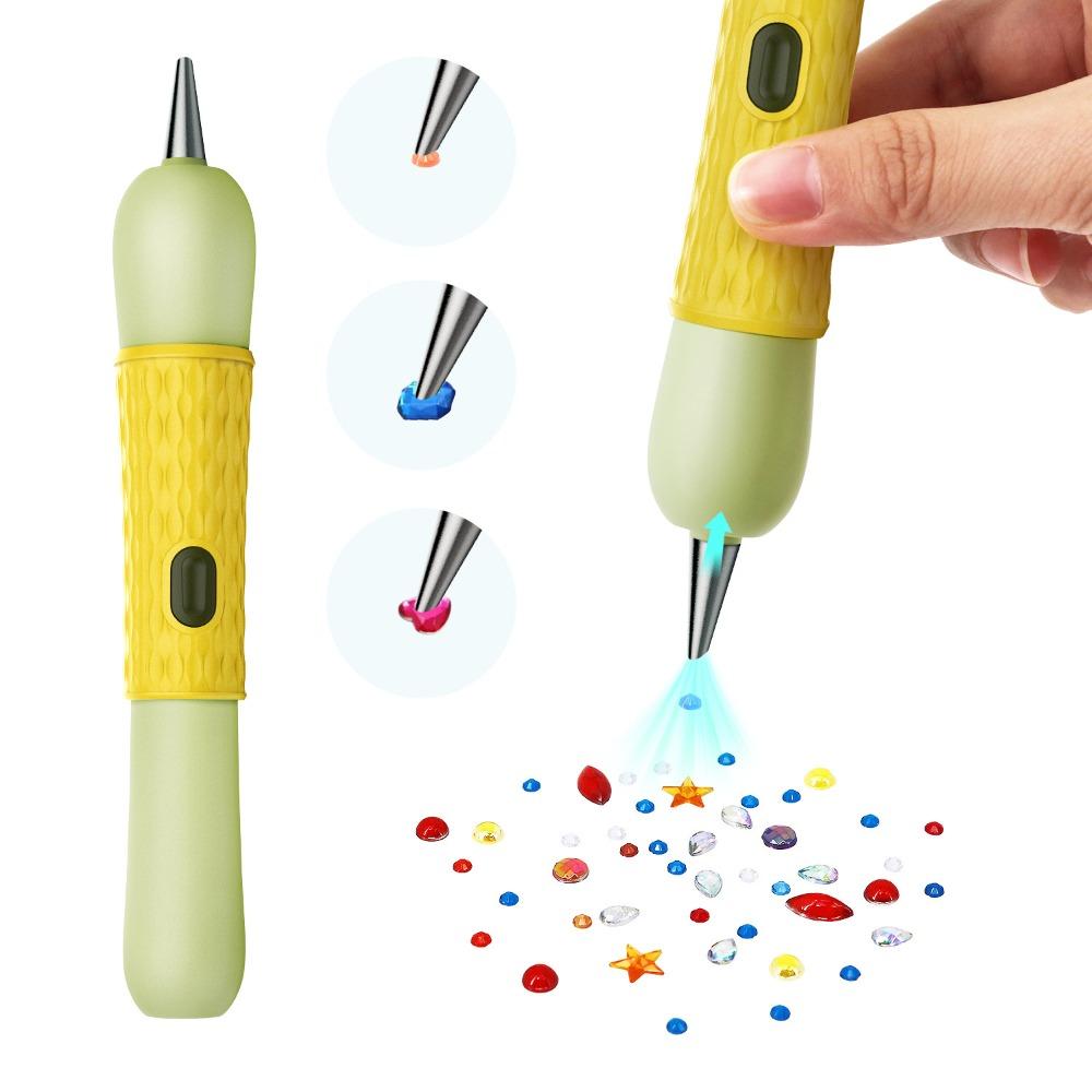 Rechargeable Electric Diamond Painting Pen Ipx5 Waterproof Easy To Clean Diamond Painting Vacuum Pen Rhinestone Dot Pen