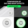 4Pcs Luminous Shock Absorber Car Door Silicone Anti Shock Pad For Mercedes Benz B/C/E/S Class A Class C200L GLC CLA accessories KF5