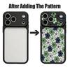 Cartoon Flowers Print Case For iPhone 17 Pro Max For iPhone 16 15 14 13 Pro Max Luxury Hybrid TPU+PC Clear Back Hard Cover