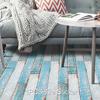 1PC Self Adhesive Wood Grain  Tile Stickers Waterproof PVC Removable Wall Stickers Decals   Wallpapers for Kitchen Bathroom Home Tidy