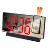 Projection clock New LED creative alarm clock Multifunctional digital clock Desktop advanced electronic clock Mirror desk clock