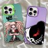 Danganronpa Junko Enoshima Monokuma Phone Case For IPhone 16 15 14 13 12 11 Pro Max X XR XSMAX 8 Matte Shockproof Back Cover