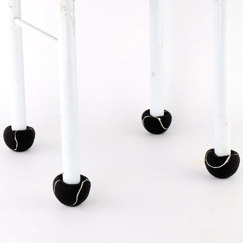2 PCS Precut Walker Tennis Ball For Furniture Legs And Floor Protection, Heavy Duty Long Lasting Felt Pad Covering