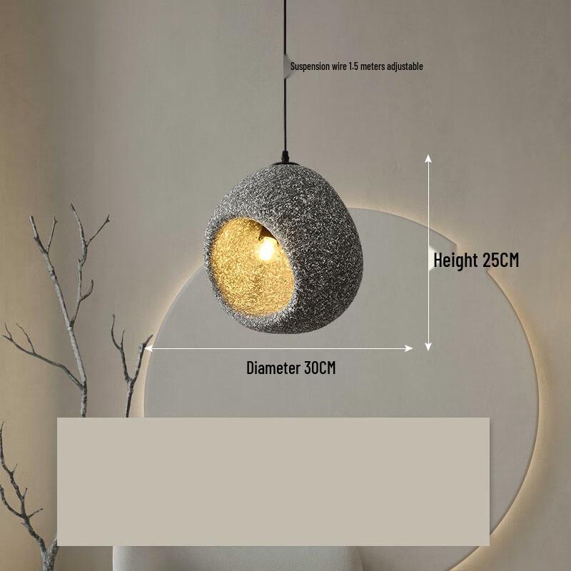 Xuan Yong Minimalist Wabi-Sabi Pendant Light