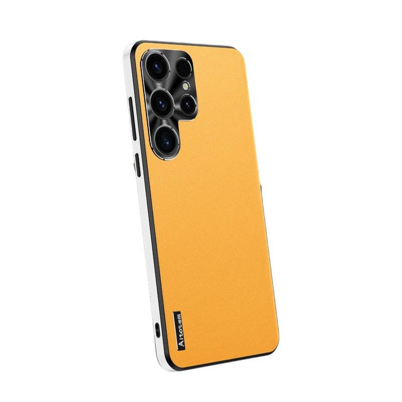 Suitable for Samsung S25ultra Phone Case, Full Lens Package, S24u High-end Airbag, Drop Resistance, 23u Business, 22u Leather Case