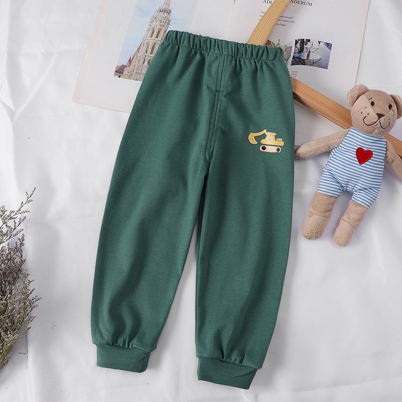 Spring & Autumn All-Cotton Unisex Toddler Pants, Single Piece, Seven Colors Available