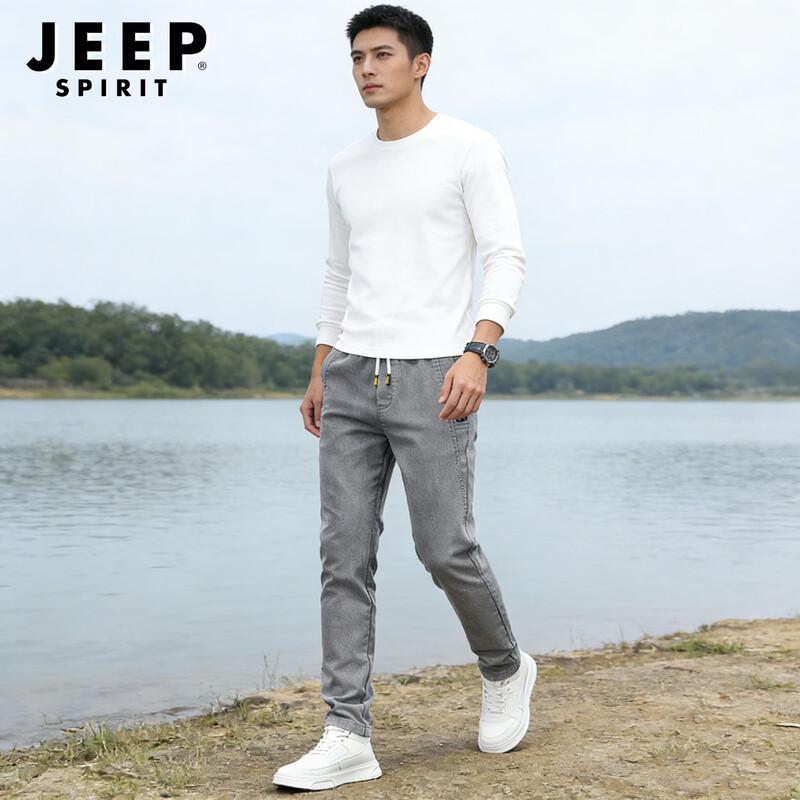 

Jeep Spirit Men s Casual Straight-Leg Sports Pants 34