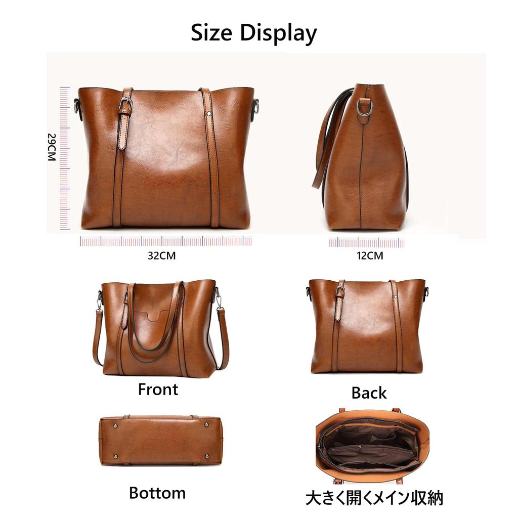 Tote Shoulder Large Business Perfect for 6 Colors [OGCPWYQZ] Women's Bag, Handbag, Bag, Handbag, Capacity, Bag, Cute, Commuting, School, Elegant,