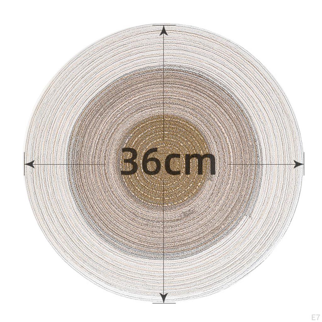 Katzenkratzmatte 14,17 Zoll x 14,17 Zoll für kleine, mittelgroße und große Katzen, rund, zum Kratzen und Spielen