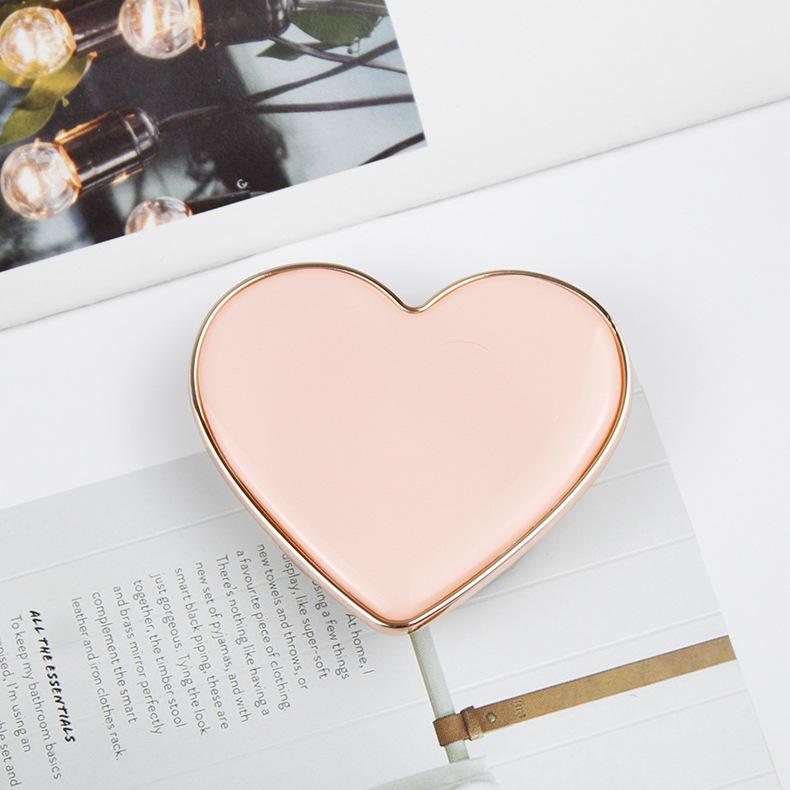 Luxury Heart-shaped Phone Grip Holder - Suitable for All Models, Reusable, Anti Drop, Holiday Gift