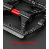 PROMEND MTB Bicycle Pedal Anti-Slip Double DU Bearings Lightweight Aluminum Alloy Pedal Wide Platform Pedals Mountain Bike Parts