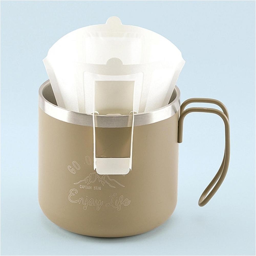 CaptaIn Stag Uw 3588 Utomhus Kaffefilter Enkelt Kaffedroppfilter För 1 2 Koppar 16 Ark Tillverkad I Japan