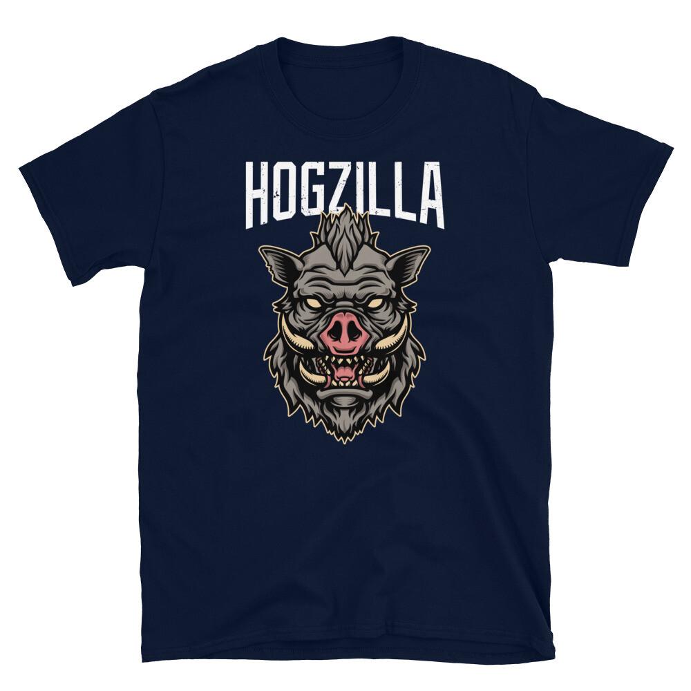 

Hogzilla Boar Pig Hybrid Creature Alapaha Georgia Short-Sleeve Unisex T-Shirt L
