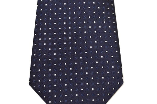 Giorgio Armani Necktie Dot Pattern Silk Necktie Sword Width ega24s013 00036 NIGHT BLUE [Giorgio Armani] Men's (Size 8cm) 4R920-00036