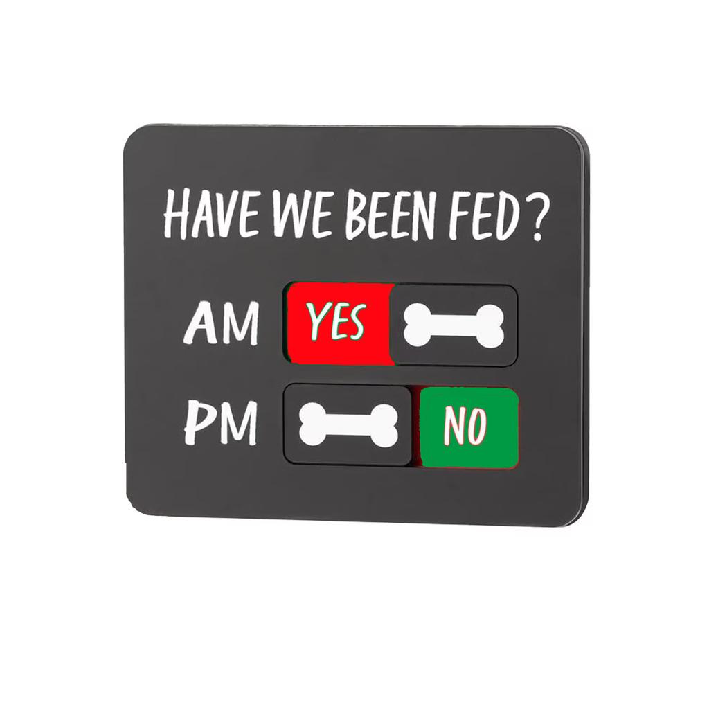 Pet Feeding Reminder Board, Reusable  Feeding For Daily Pet Care