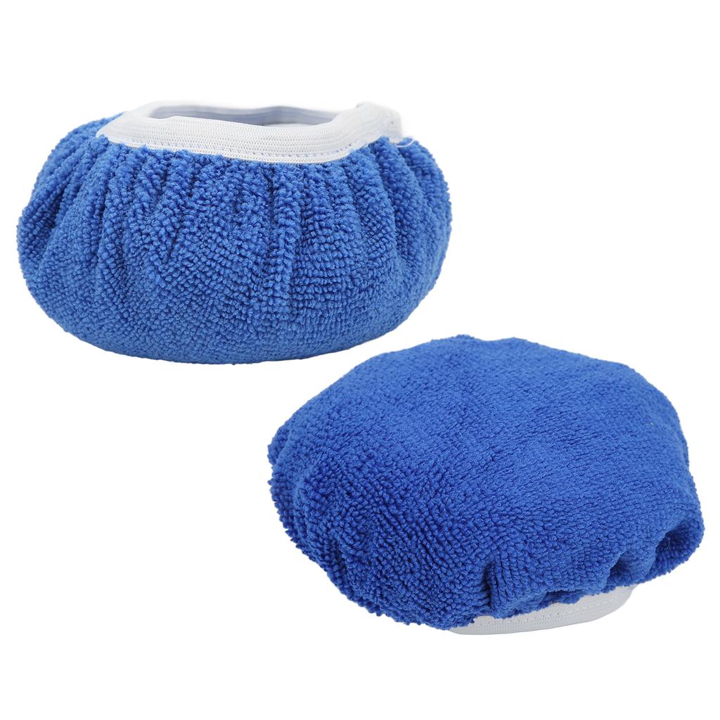 20 Bucăți Tampoane Bonetă Lustruire Auto Microfibră Ceruire Lustruire Husă pentru Mașini de Lustruit Auto de 5 la 6 inci