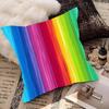 Rainbow Pillow Case Fashion Square Pillowcase Bedroom Sofa Room Ins Decoration Leisure