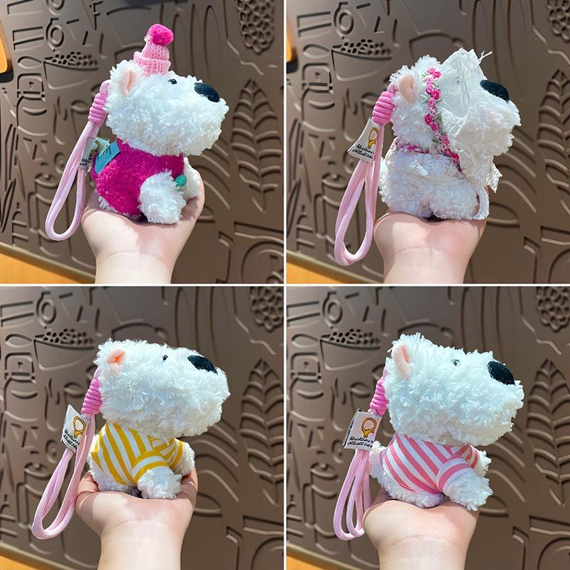 Cute Puppy Pendants, Plush Toys, Claw Machine Dolls, Cartoon Schoolbags, Hanging Decorations, Keychains