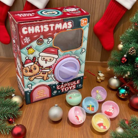 Automatic Claw Machine for Kids Mini Christmas Egg Dispenser Toy Creative Gacha Machine Educational